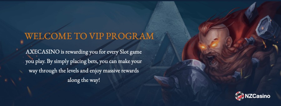 Axe Casino VIP Program