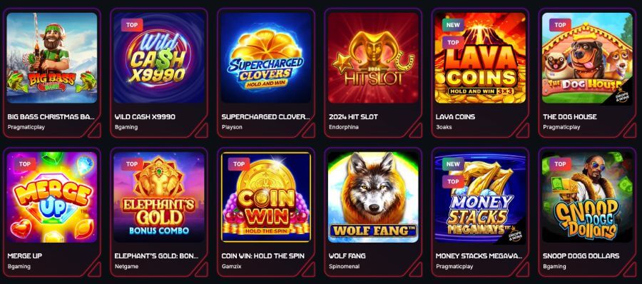 Bitstrike slot games NZ