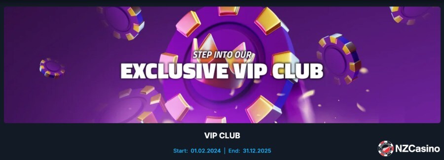 Casinobet's VIP club