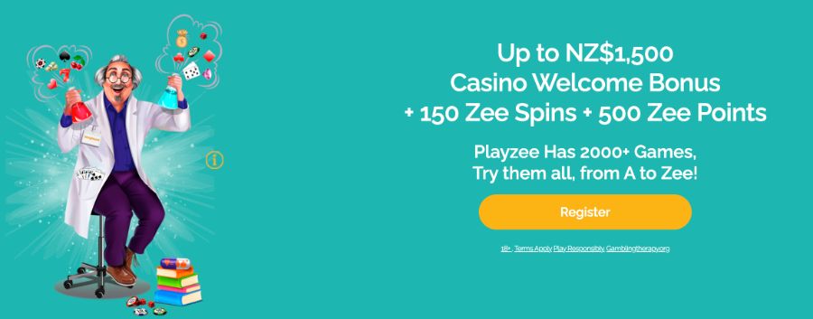Playzee casino welcome bonus