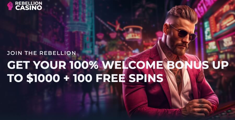 Rebellion Casino Welcome Offer New Zealand