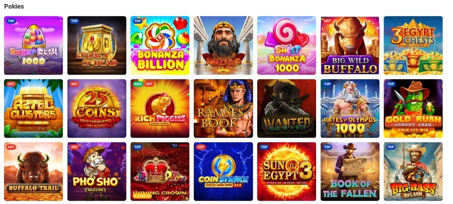 Rocketspin pokies NZ