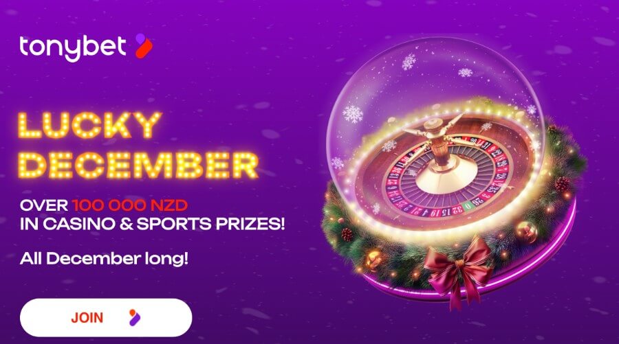 TonyBet Christmas Offer NZ